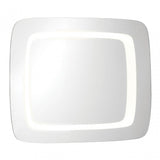 Wardell Illuminated Wall Mirror, Aluminium, Glass
