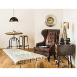 Foundry Table, Fir Wood, Natural