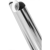 Dining Table, Chrome, Glass, Clear