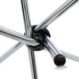 Dining Table, Chrome, Glass, Clear