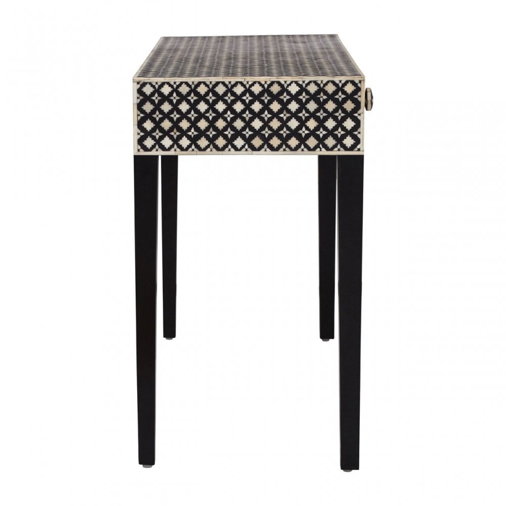 Wulah Console Table, Mother of Pearl, Wood