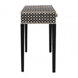 Wulah Console Table, Mother of Pearl, Wood