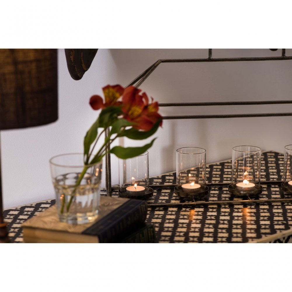 Wulah Console Table, Mother of Pearl, Wood