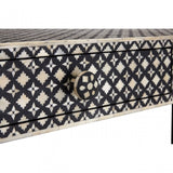 Wulah Console Table, Mother of Pearl, Wood