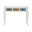 Weymouth Console Table, Hemp Rope, Pine Wood, White