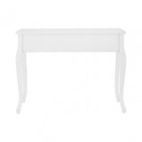 Weymouth Console Table, Hemp Rope, Pine Wood, White