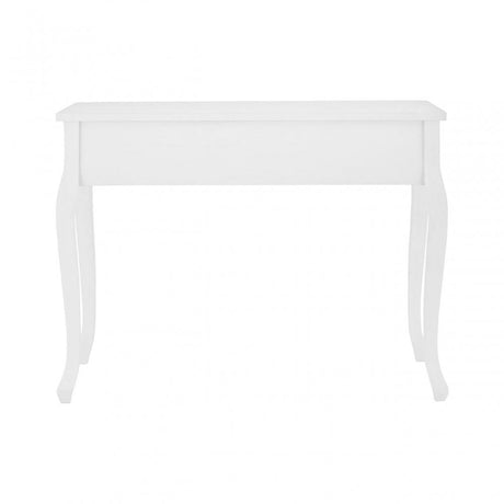 Weymouth Console Table, Hemp Rope, Pine Wood, White