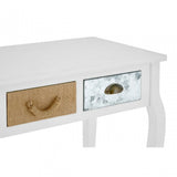 Weymouth Console Table, Hemp Rope, Pine Wood, White