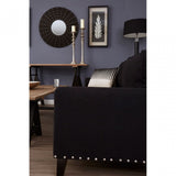 Townhouse Console Table, Iron, Pine Wood, Brown