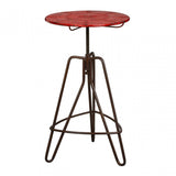 Hektor Hektor Artisan Lamp Table, Metal, Red