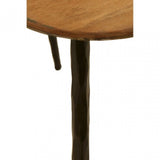 Elmo Triangular Tables, Brown
