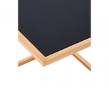 Pantino Nest of 3 Tables with Rose Gold Frames, Stainless Steel, Glass, Rose Gold