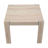 Loki Set of 2 Tables, Oak Veneer, Natural
