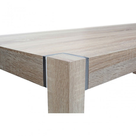 Loki Set of 2 Tables, Oak Veneer, Natural