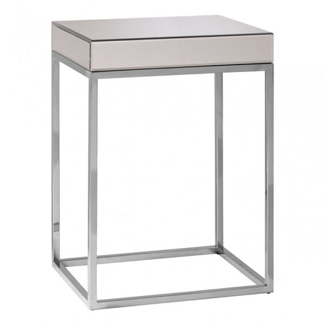 Gianna Side Table, Silver
