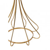 Vizzini Marble and Agate Side Table, Agate, Iron, Marble, Brass