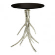 Marble Black Rockclif Rockclif Antler Round Table