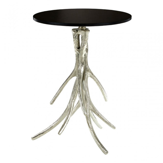 Marble Black Rockclif Rockclif Antler Round Table