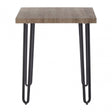 Borough Side Table, Wood, Paper Veneer, Natural