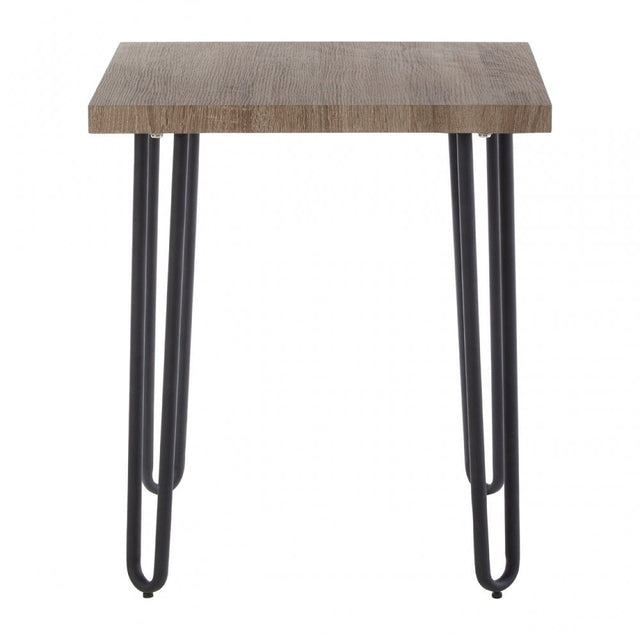 Borough Side Table, Wood, Paper Veneer, Natural