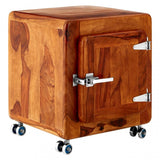 Marwar Side Table, Sheesham Wood, Brown