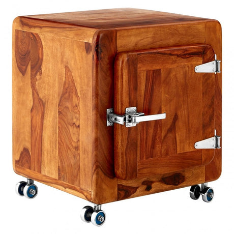 Marwar Side Table, Sheesham Wood, Brown