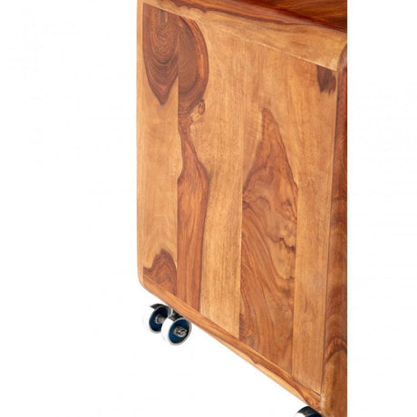 Marwar Side Table, Sheesham Wood, Brown