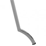 Sudia Square Side Table, Mirrored Glass, Stainless Steel