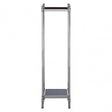Hoffmann Plant Stand, Aluminium, Mirrored Glass, Stainless Steel, Black
