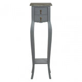 Charles Flower / Plant Stand, Bayur Wood, Oak Veneer