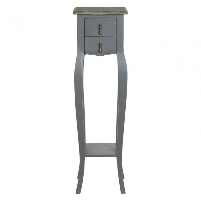 Charles Flower / Plant Stand, Bayur Wood, Oak Veneer