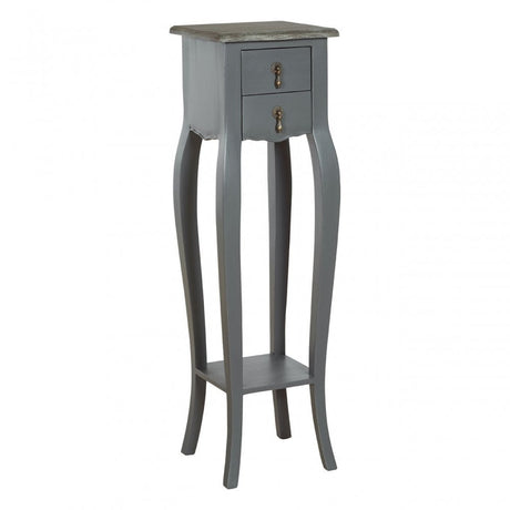 Charles Flower / Plant Stand, Bayur Wood, Oak Veneer
