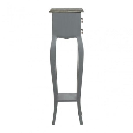 Charles Flower / Plant Stand, Bayur Wood, Oak Veneer