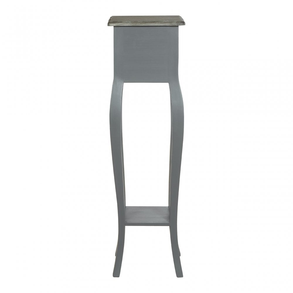 Charles Flower / Plant Stand, Bayur Wood, Oak Veneer