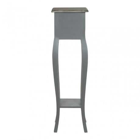 Charles Flower / Plant Stand, Bayur Wood, Oak Veneer