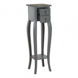 Charles Flower / Plant Stand, Bayur Wood, Oak Veneer
