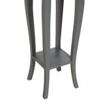 Charles Flower / Plant Stand, Bayur Wood, Oak Veneer