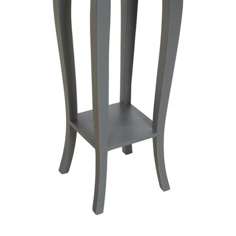 Charles Flower / Plant Stand, Bayur Wood, Oak Veneer