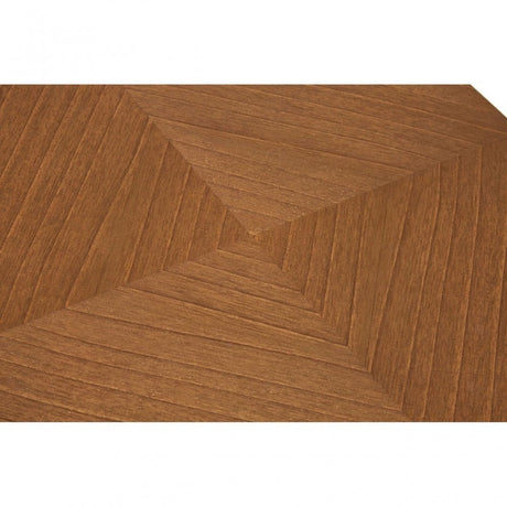 Charles Black Side Table, Bayur Wood, Mindi Veneer, Black