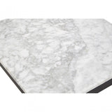 Henley Side Table, Marble, White