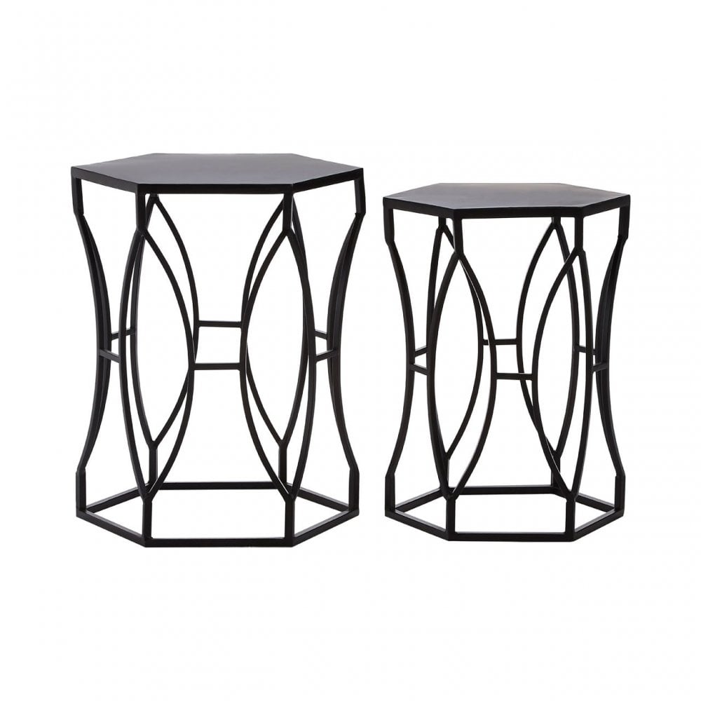 Anvil Black Iron Tables, Iron, Black