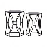 Anvil Black Iron Tables, Iron, Black