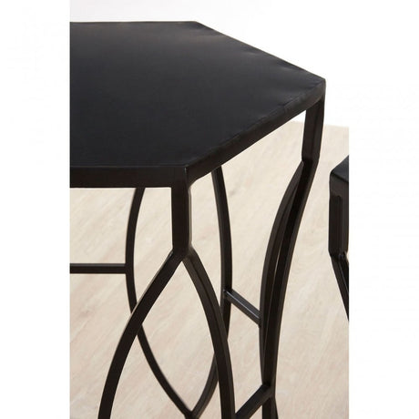 Anvil Black Iron Tables, Iron, Black