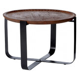 Hamish Round Table, Iron, Wood, Bronze