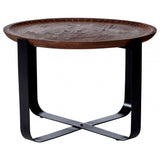 Hamish Round Table, Iron, Wood, Bronze
