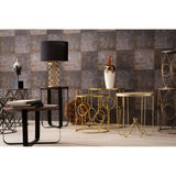 Hamish Round Table, Iron, Wood, Bronze