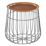 Templar Tray Table, Iron, Copper