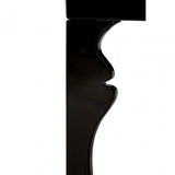 Luis Side Table, Wood, Black