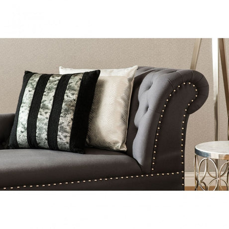 Hamish Side Tables, Iron, Stone