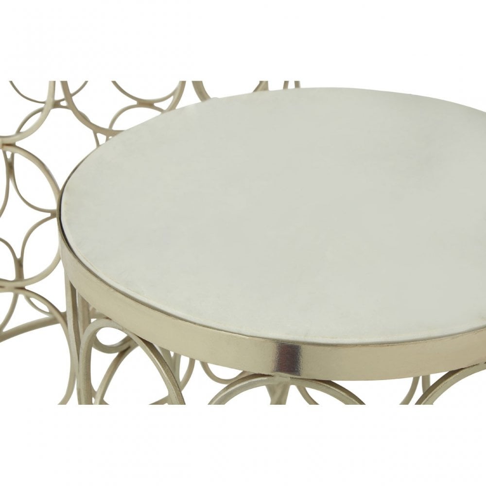 Hamish Side Tables, Iron, Stone